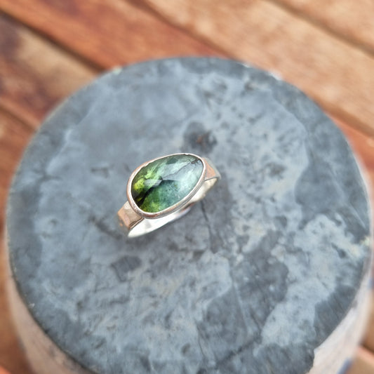 Potions IV - Teal Green Tourmaline Ring