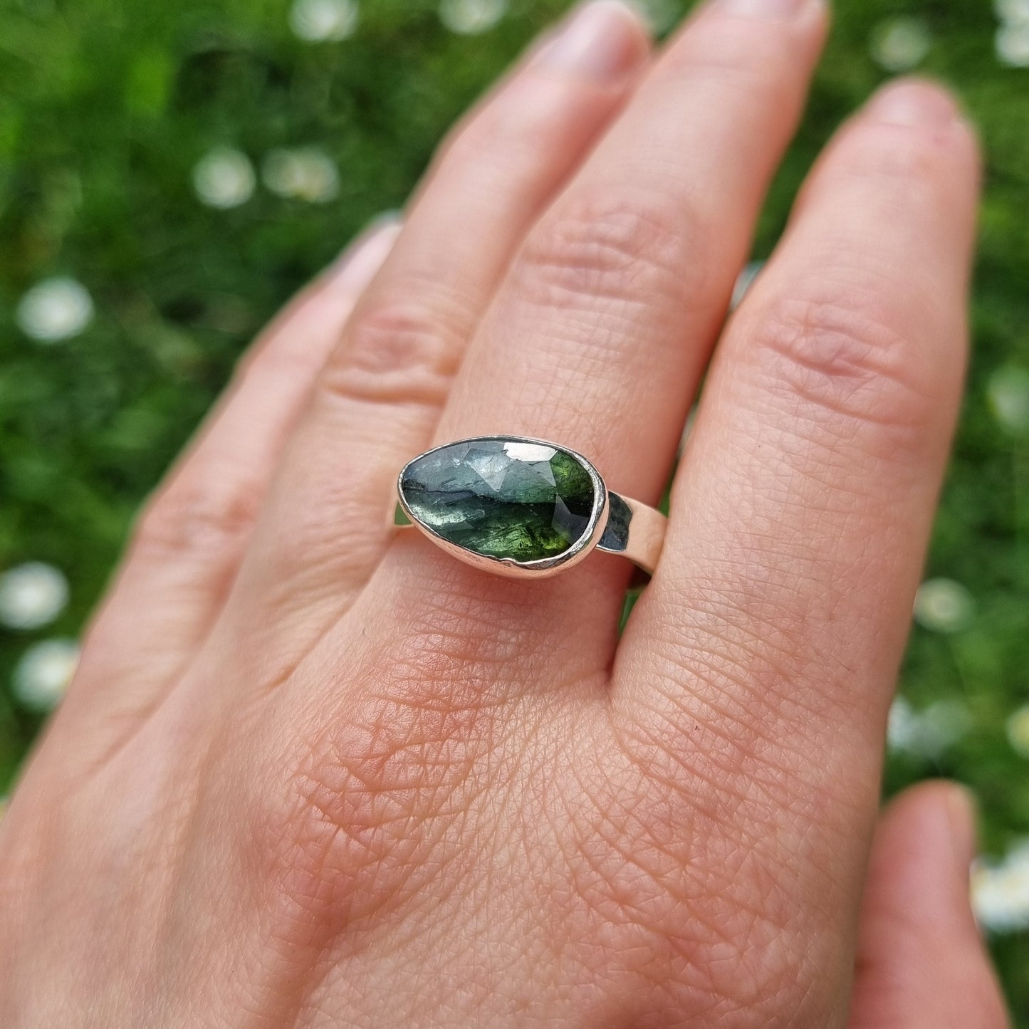 Potions IV - Teal Green Tourmaline Ring