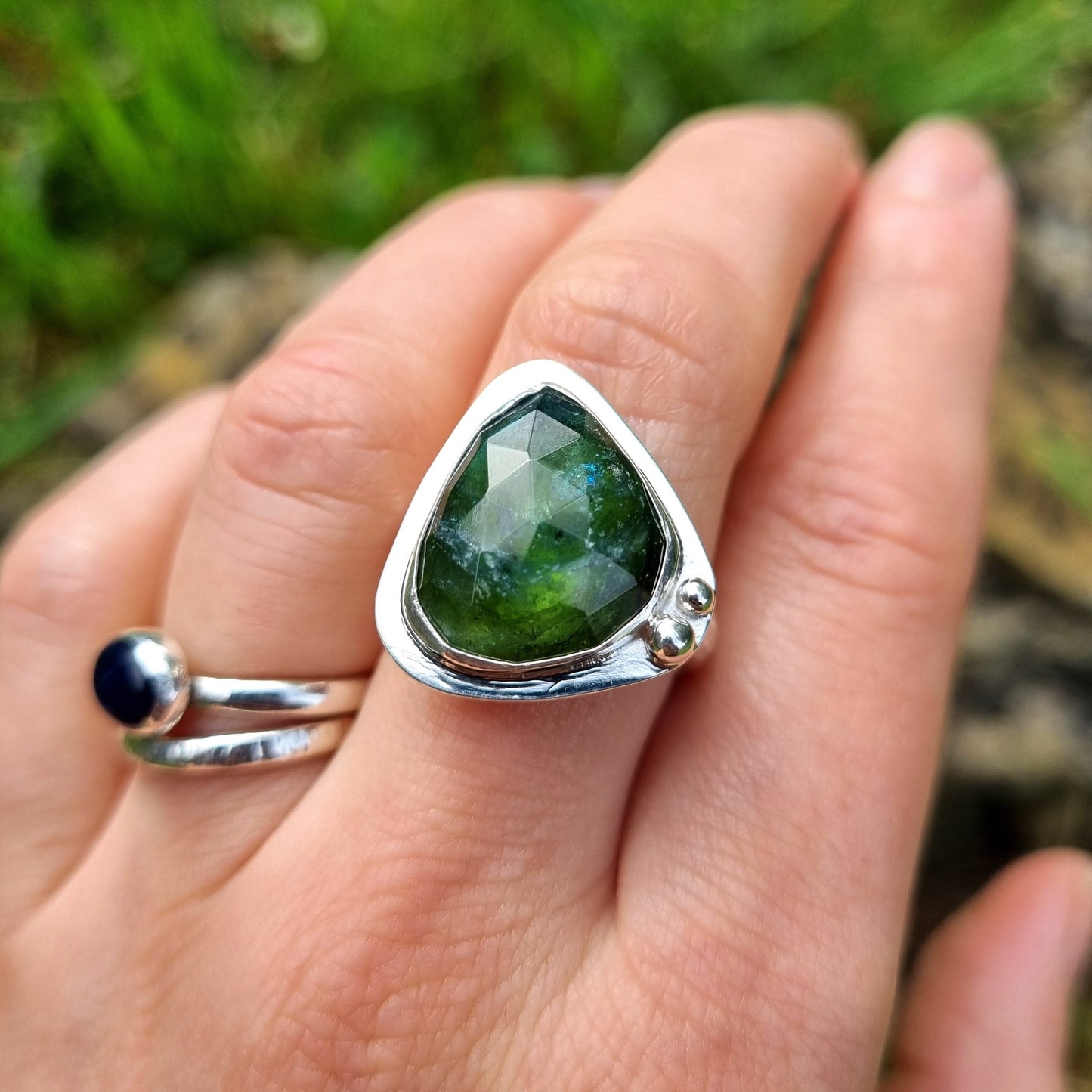 Potions - Forest Green Tourmaline Ring